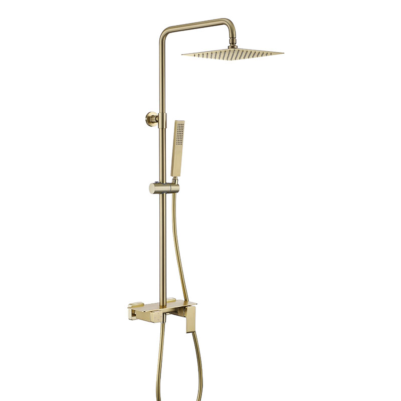 Golden Kuningan Big Shower System karo karo Square Shower