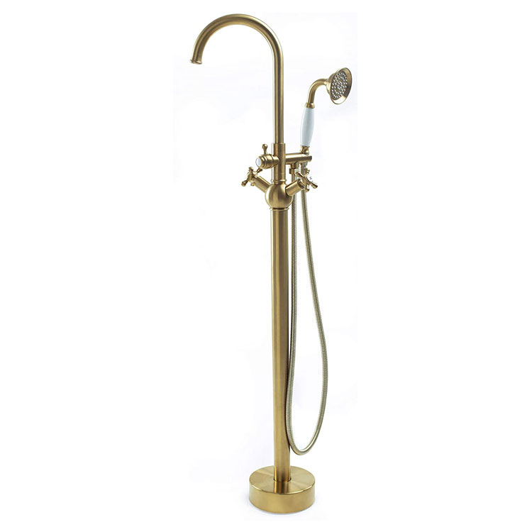 Faucet Bathtub Retro Freestanding