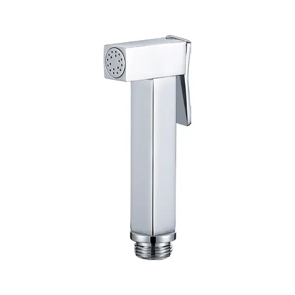 Square Aluminium Anodized Toilet Handheld Bidet Sprayer